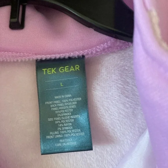 Tek Gear Light Pink Women's Jacket NWT - Picture 3 of 5
